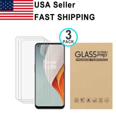 Antigraffio Antimpronte Vetro Temperato 3 Pezzi Per OnePlus Nord - Foto 9