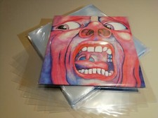 IL PREZZO+BASSO!! BUSTE per DISCHI - VINILI - LP -POLIPROPILENE 130 micron,100pz