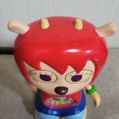 希少 Um Jammer Lammy 目覚まし時計 当時物 プレイステーション Rare Um Jammer Lammy Speaking Clock Figure Parappa the Rapper Toy