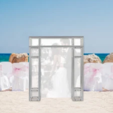 3Packs DJ Light Stand Truss Straight Square Box Outdoor Truss Stage Segment Tent