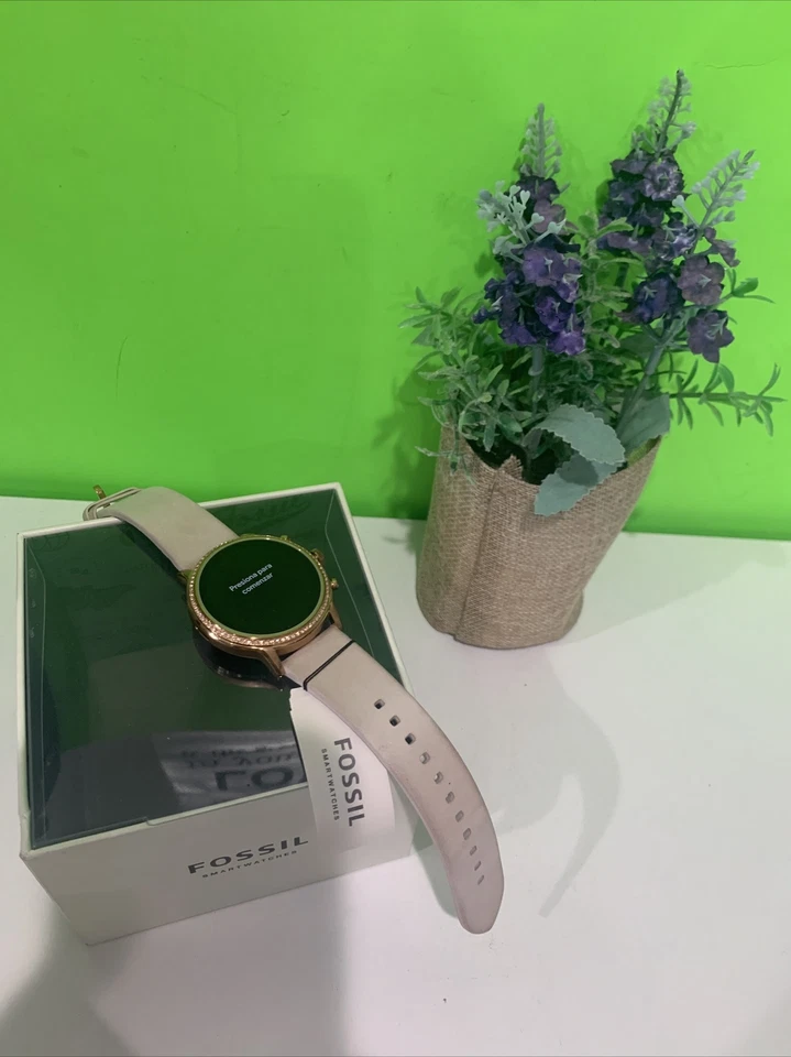 Reloj inteligente Fossil FTW6054 rosa/oro 40 mm Foto 2 de 4