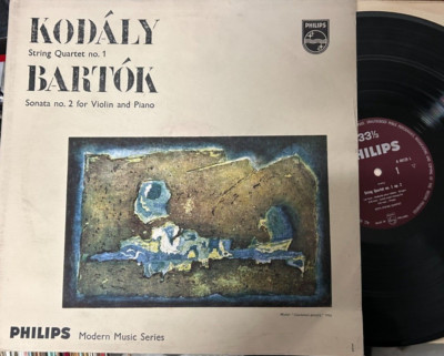 ROTH STRING QUARTET - RAFAEL DRUIAN - JOHN SIMMS / KODALY - BARTOK  / PHILIPS