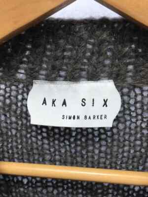 AKA SIX × FRAGMENT ”MOHAIR JUMPER” AKA SIX × FRAGMENT ”MOHAIR JUMPER” AKA SIX knit sweater