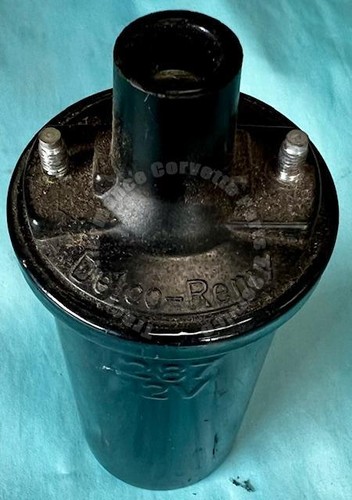 1968-1972 Corvette Used Original GM 1115287 427/454 390-365-270 HP Ignition Coil - Picture 3 of 7