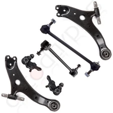 Suspension 6pcs Control Arm Sway Bar Ball Joint For 2007-2009 Lexus RX350 K90346