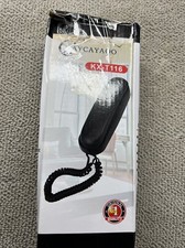 Maycayaoo Corded Phone with Cord Black KX-T116 In Box