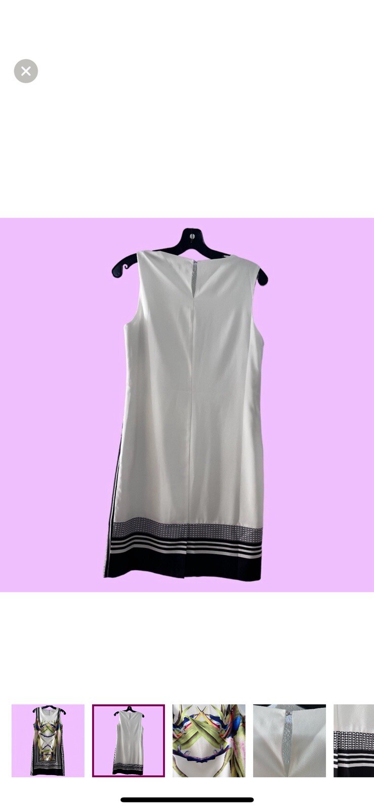 Spanner Spring/Summer Patterned Dress Size XS - image 2