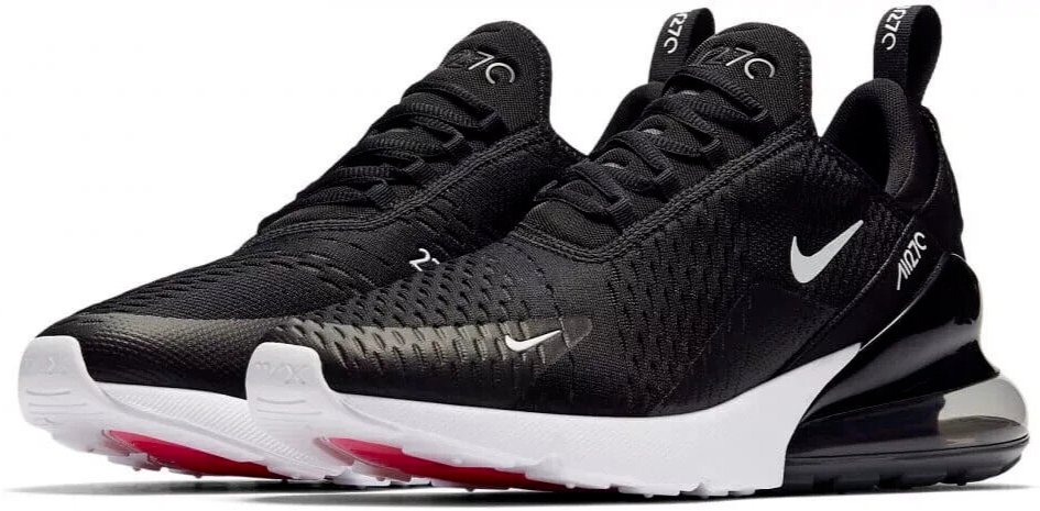Nike Air Max 270 'Black White' Men's Casual Running Sneakers $160 AH8050-002 NEW