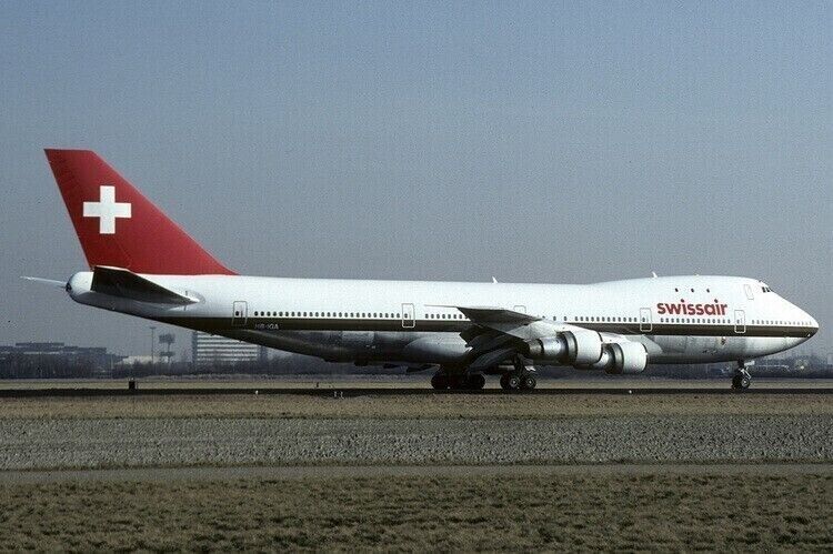 1:400 Phoenix Swissair BOEING 747-200 Passenger Airplane Diecast Aircraft Model