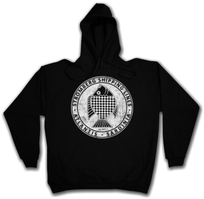 STROMBERG SHIPPING LINES HOODIE KAPUZENPULLOVER James 007 Karl Stromberg Bond