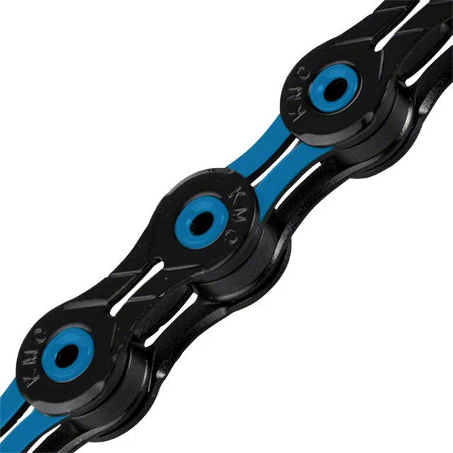 KMC X11SL Super Light Chain 11 Speed 116 Links Black Blue eBay