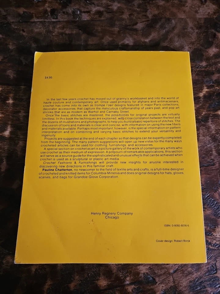 Crochet Fasshions & Furnishings By Pauline Chatterton 1973 - Image 2 of 4