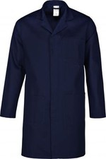 Arbeitsmantel Berufsmantel Berufskittel Kittel marineblau Baumwolle Gr. XS-5XL
