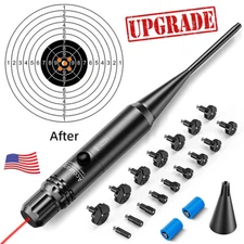 Bore Sight Kit Red Laser Boresighter for .177-12GA Caliber Rifle Pistols Handgun