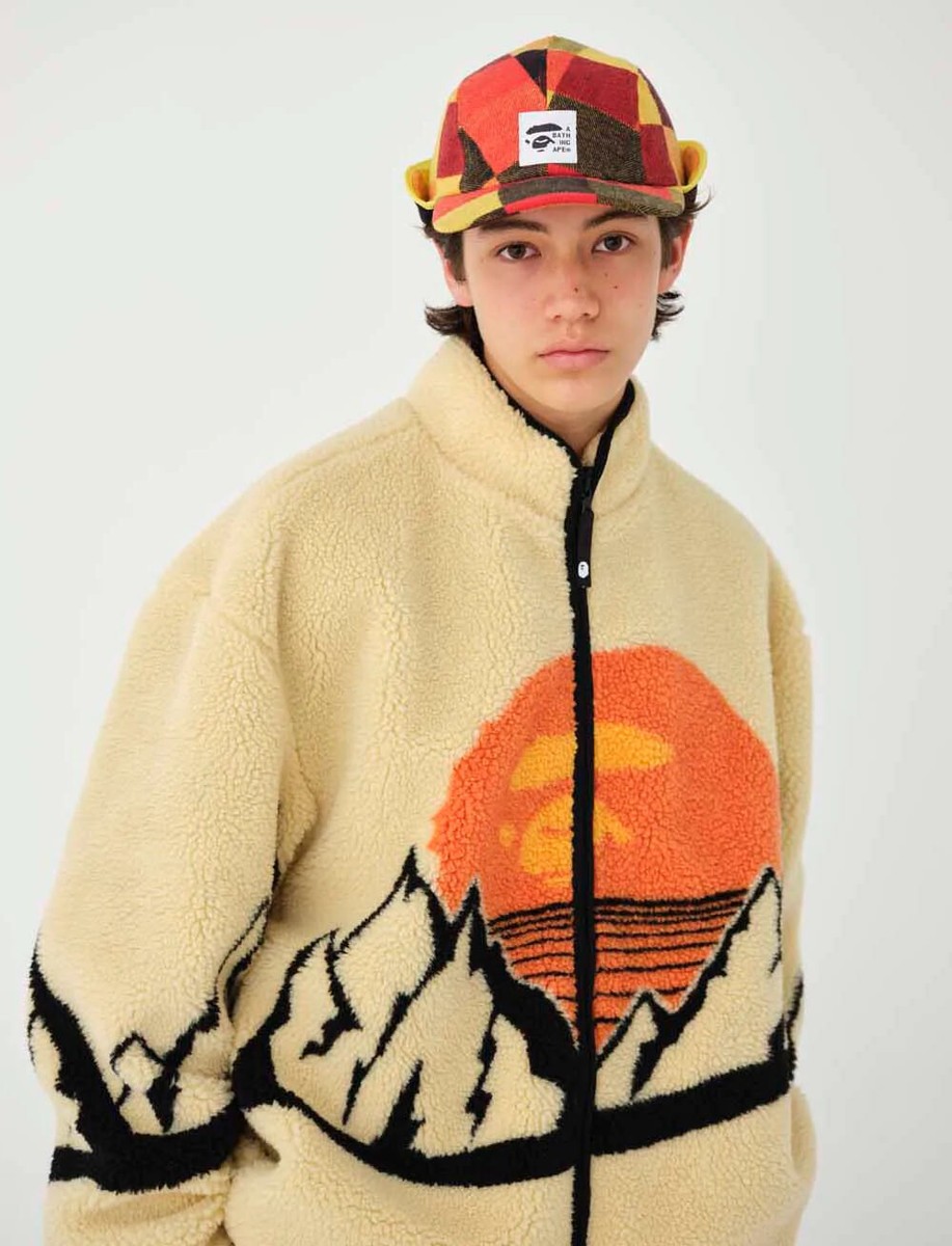bape mountain fleece