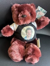 NSYNC Justin Timberlake Bear Plush Limited Edition 2000 Rare 90s Collectible