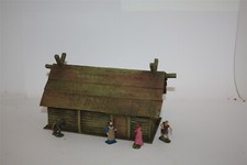 76507 Wikinger Germanen Wohnhaus Skruoey,"Schindel gedeckt" zu 4cm Sammelfiguren
