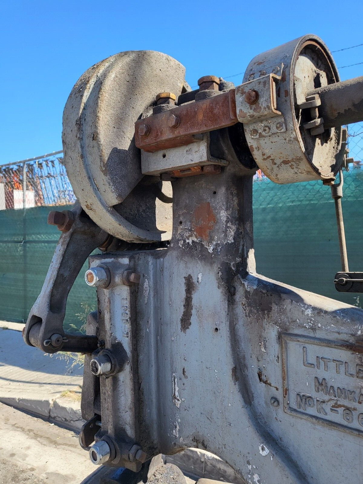 Little Giant 50 LB Power Hammer Dayton 3 HP 220v 1 Phase Blacksmith