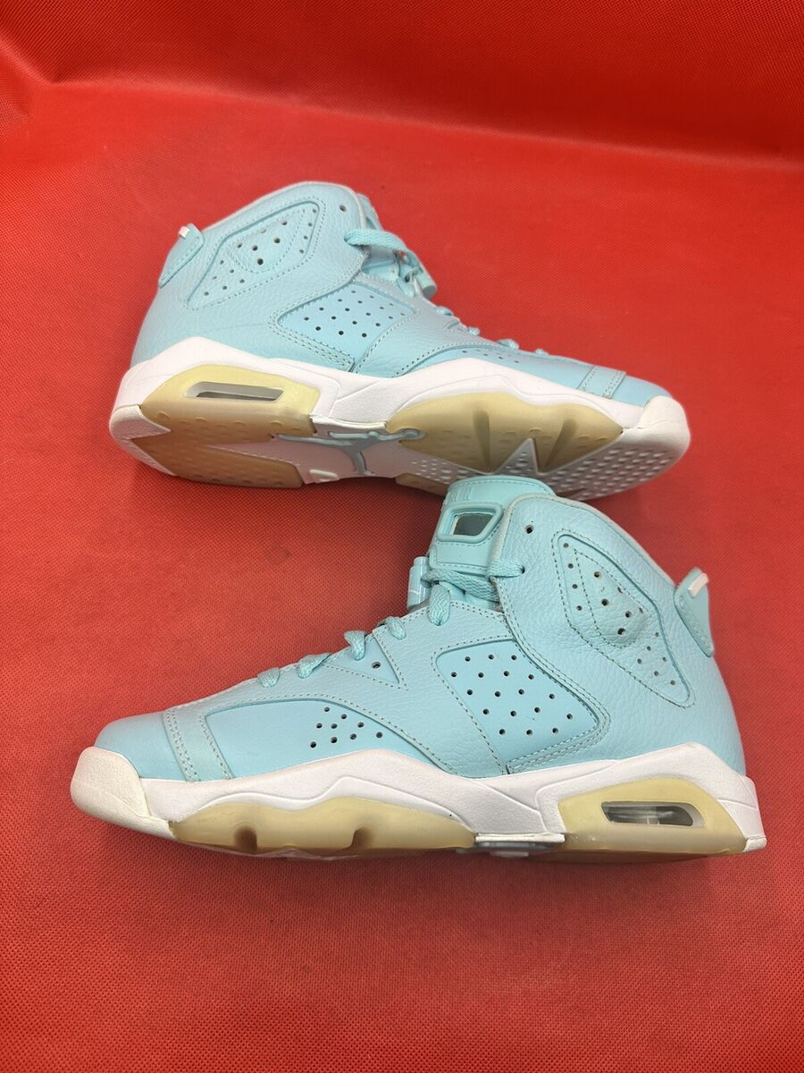 Nike Air Jordan 6 VI Retro GG Pantone GS Still Blue White Nike Air Jordan 6 VI Retro GG Pantone GS Still Blue White