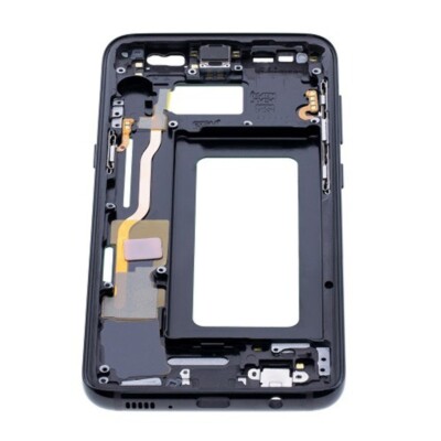 For Samsung Galaxy S8 Plus Middle Frame Bezel Replacement Part Midnight Black