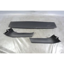 14-18 BMW F15 X5 F85 Rear Trunk Lid Int Upper Trim Cover Set Black Sides Top OEM