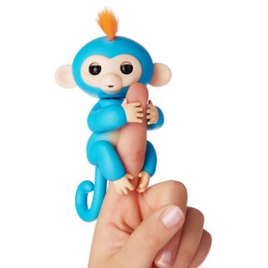 6 Functions Baby Monkey Finger Kids Toy Electronic Interactive Pet Lings Blue Ebay