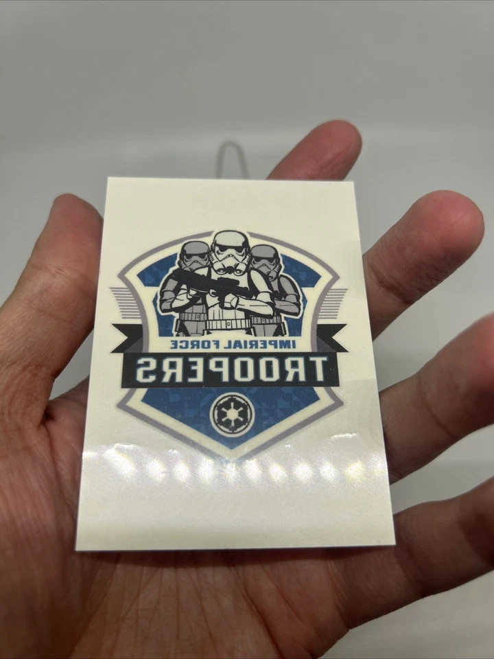 2015 Topps Star Wars Rebels Imperial Force Stormtrooper Temporary Tattoo #7 - Image 4 of 4