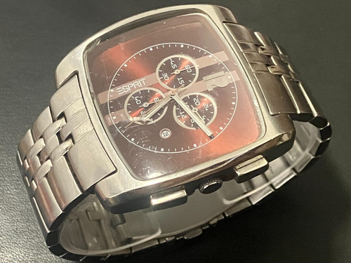 Esprit Chronograph Mens Stainless Steel Date Watch
