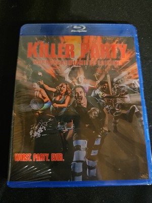 Killer Party Blu-ray 2017 Horror Pack #12 Worst.Party.Ever Pre Owned Fast Ship