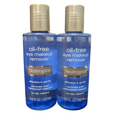 2 x Neutrogena Oil-Free Gentle Eye Makeup Remover, 5.5 fl oz