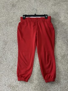 Girls Red Champro Softball Pants Size XL