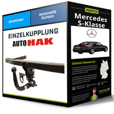 Abnehmbare Anh&auml;ngerkupplung f&uuml;r MERCEDES S-Klasse 05- Typ W221 / V221 Auto Hak