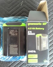 New Genuine Greenworks Ultrapower 60 Volts 4AH Battery