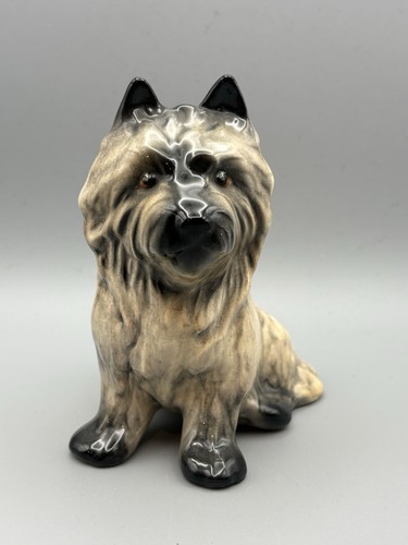 Vintage SylvaC Cairn Terrier Ceramic Dog Figurine 3447 13cm Tall
