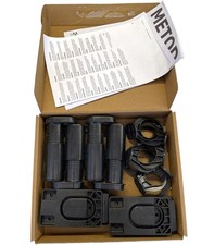 Kitchen Cabinets Legs Set 8cm Black Plastic Adjustable Legs pack of 4 IKEA METOD