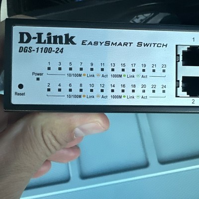 D-Link  DGS (DGS-1100-24) 24-Ports Ethernet Switch