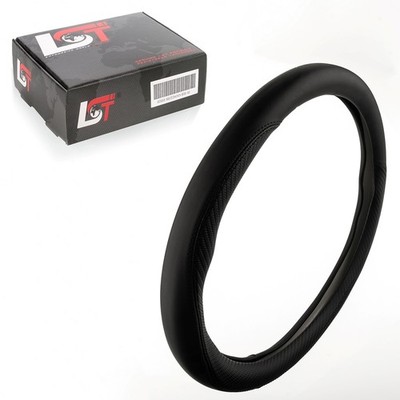 Lenkradbezug Hülle Lenkradschoner Ø 38x9 cm schwarz für BMW X1 X3 X4 X5