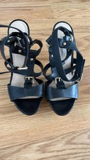 Guess strappy platform heels