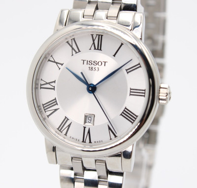 TISSOT Carson Premium Lady T122.210.11.033.00 Silver Dial Women's Watch 30mm