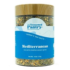 Sarah's Mediterranean Sea Salt Garlic Lavender Lemon Herbs 4 oz Seasoning
