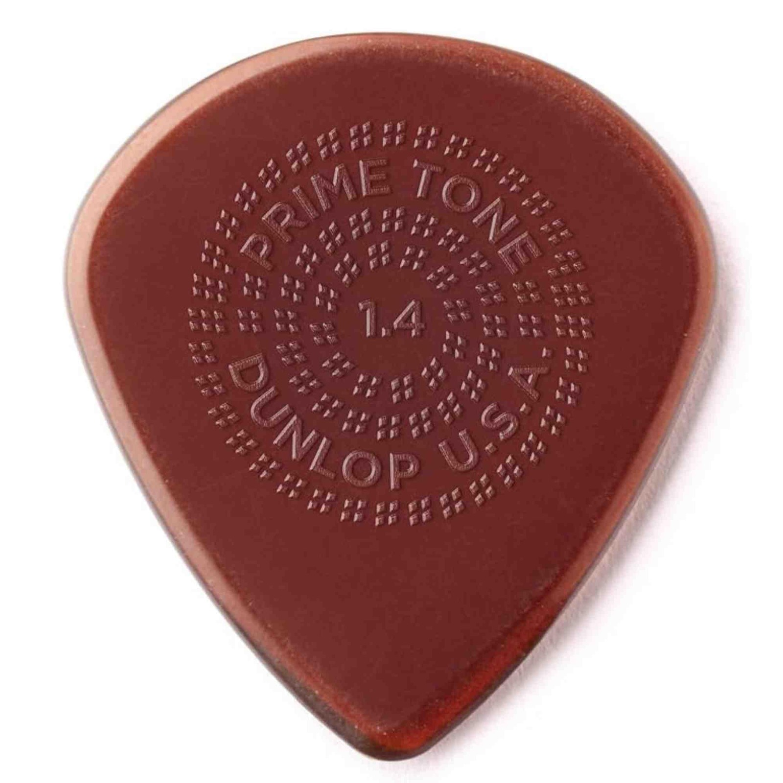 Plectres Dunlop 518R14 de 1,40 mm à finition calibrée pour guitariste exigeant