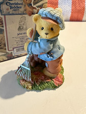 Cherished Teddies Sedley Resin Bear Figurine Boxed
