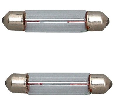Kopp Soffittenlampe Lampe Birne 15V 1,2W zur Beleuchtung von Klingelplatten 2 St