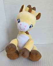 Garanimals Yellow Giraffe Plush Stuffed Animal Baby Embroidered Eyes 82595 8"
