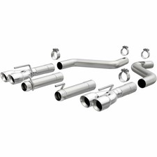 Magnaflow Axle-back Ss 3in Quad Split Rear 3.5 Tips For 2015 Dodge Magnaflow Axle-back Ss 3in Quad Split Rear 3.5 Tips For 2015 Dodge