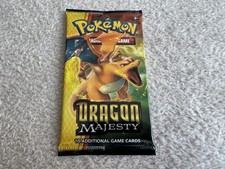 Pokemon Sun & Moon Dragon Majesty Booster Charizard sealed unweight TCG ENG OVP
