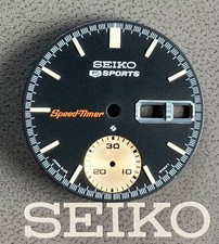 Quadrante calendario originale SEIKO Speed-timer 6139-6050 0343 inutilizzato ...