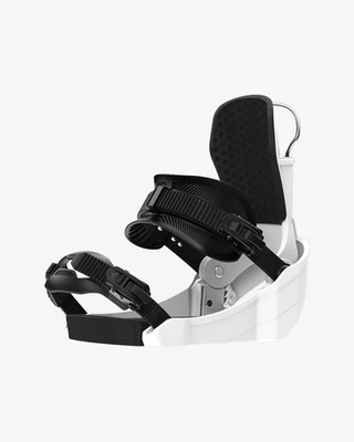 CLEW Independence 1.0 Snowboard Bindung White Fast Entry All Mountain NEU