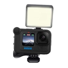  LED Video Light, Portable Photography Compatible for Gopro Hero 13, Hero 