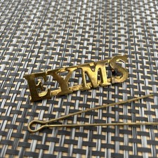 East Yorkshire Motor Services EYMS Bus Coach Cap Hat Uniform Brass Badge & Pin